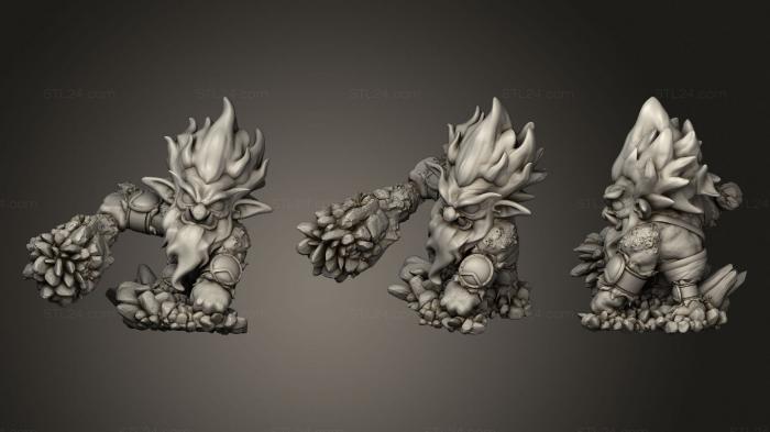 Figurines heroes, monsters and demons (Trundle, STKM_3723) 3D models for cnc